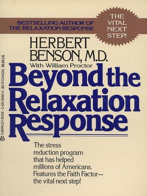 cover image of Beyond the Relaxation Response